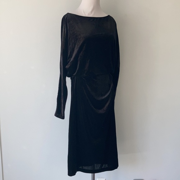 ❤️🔥 NWT Ralph Lauren Velvet Split Sleeve Cocktail Dress - Picture 12 of 16